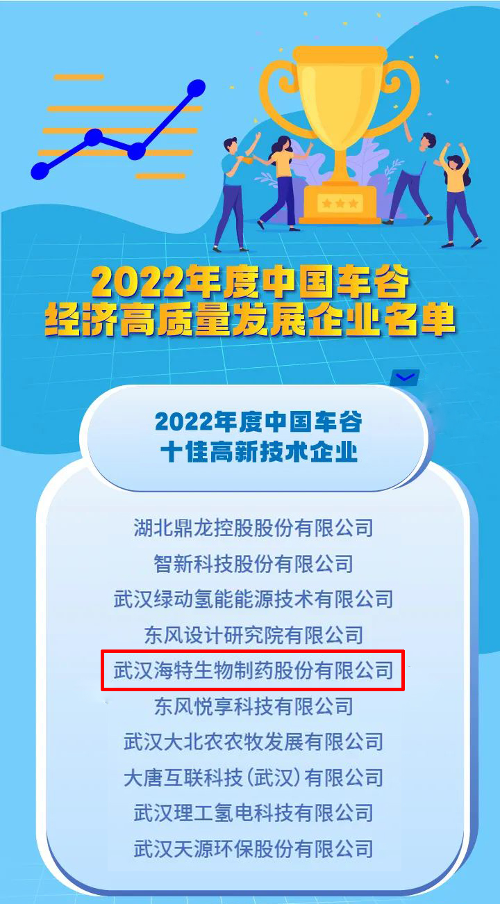 喜讯！我司荣获“2022年度中国车谷十佳高新手艺企业”称呼_PP电子 -神经药物生产基地